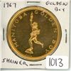 Image 1 : 1967 Manitoba Golden Boy medal. Issued by Khartum Provost Corps of the Winnipeg Shriners. A beautifu