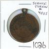 Image 1 : McLennan, McFeely & Prior Limited, Service Token #4888. Loop at top.