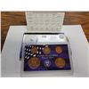 Image 1 : U.S. 2001S Proof Set. San Francisco Mint. 5-coin set. Housed in its original case and box of issue.
