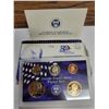 Image 2 : U.S. 2001S Proof Set. San Francisco Mint. 5-coin set. Housed in its original case and box of issue.