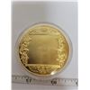 Image 2 : Ancient Greece Medals Series. Horse. Beautiful Gold-Plated bronze medal measuring 50mm and weighing 