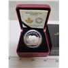 Image 2 : 2014 Artic Fox $5. Proof. .9999 pure silver. Housed in its original case of issue.
