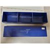 Image 2 : Blue SafeT hard plastic box for housing your 2X2s. Lightly used.
