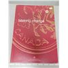 Image 1 : 2003 Royal Canadian Mint Annual Report titled Making Change. Contains the Gold Plated Cent that is o
