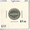 Image 1 : 1967 canada 10 cents