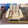 Image 1 : kid's cedar chair
