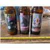 Image 2 : three large collector beer bottles -Startrek, Sasquatch