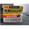 Image 1 : 30-30 winchester ammunition (37) 170 grain rounds *ITEM CANNOT BE SHIPPED! PLEASE CONTACT US IF YOU 