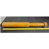 Image 1 : vintage wooden nightstick marked "L.W. Lowrie Marwayne, Alta"
