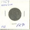 Image 1 : 1929 5 cent