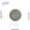 Image 1 : 1936 Canada 10 cents