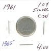 Image 1 : 1961 Canada 10 cents