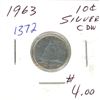 Image 1 : 1963 Canada 10 cents