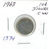 Image 1 : 1963 Canada 10 cents