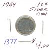 Image 1 : 1964 Canada 10 cents