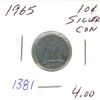Image 1 : 1965 Canada 10 cents