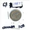 Image 1 : 1967 Canada 10 cents