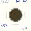 Image 1 : 1920 Canada 1 cent