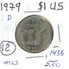 Image 1 : 1979 USA One Dollar Coin