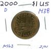 Image 1 : 2000 USA One Dollar Coin
