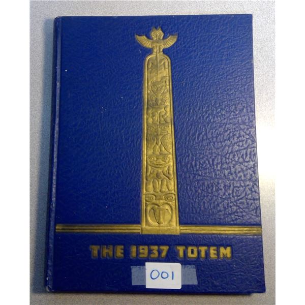 “The Totem”, 1937 University of BC yearbook