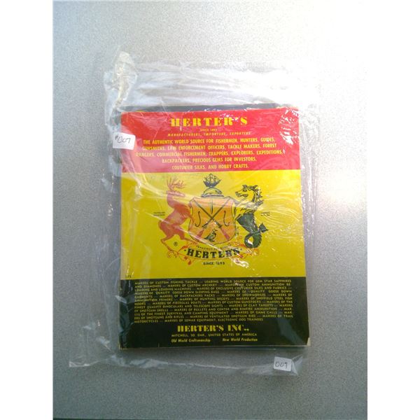 Herter’s Outdoor Catalogue, 1972 and Outdoor Life Sept 1940, Fur-Fishing Jan 1947 magazines