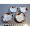 Image 1 : 56. Royal Albert Old Country Rose fruit dishes, Made in England (4)