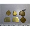 Image 2 : 75. Lot of dog tags (6)