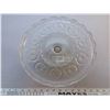 Image 2 : 98. Pressed Glass Pedestal cake plate, Tennessee pattern, US Glass 1900