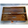 Image 2 : 133. Wood Cystoscope Box, New York, 25” x7” x 4”