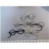 Image 2 : 144. Box of vintage eye glass frames and lenses for parts