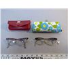 Image 1 : 145. Vintage 1960’s glasses in cases (2 pair)