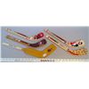 Image 1 : 197. Lot of miniature hockey sticks and goalie stick (5 in all)