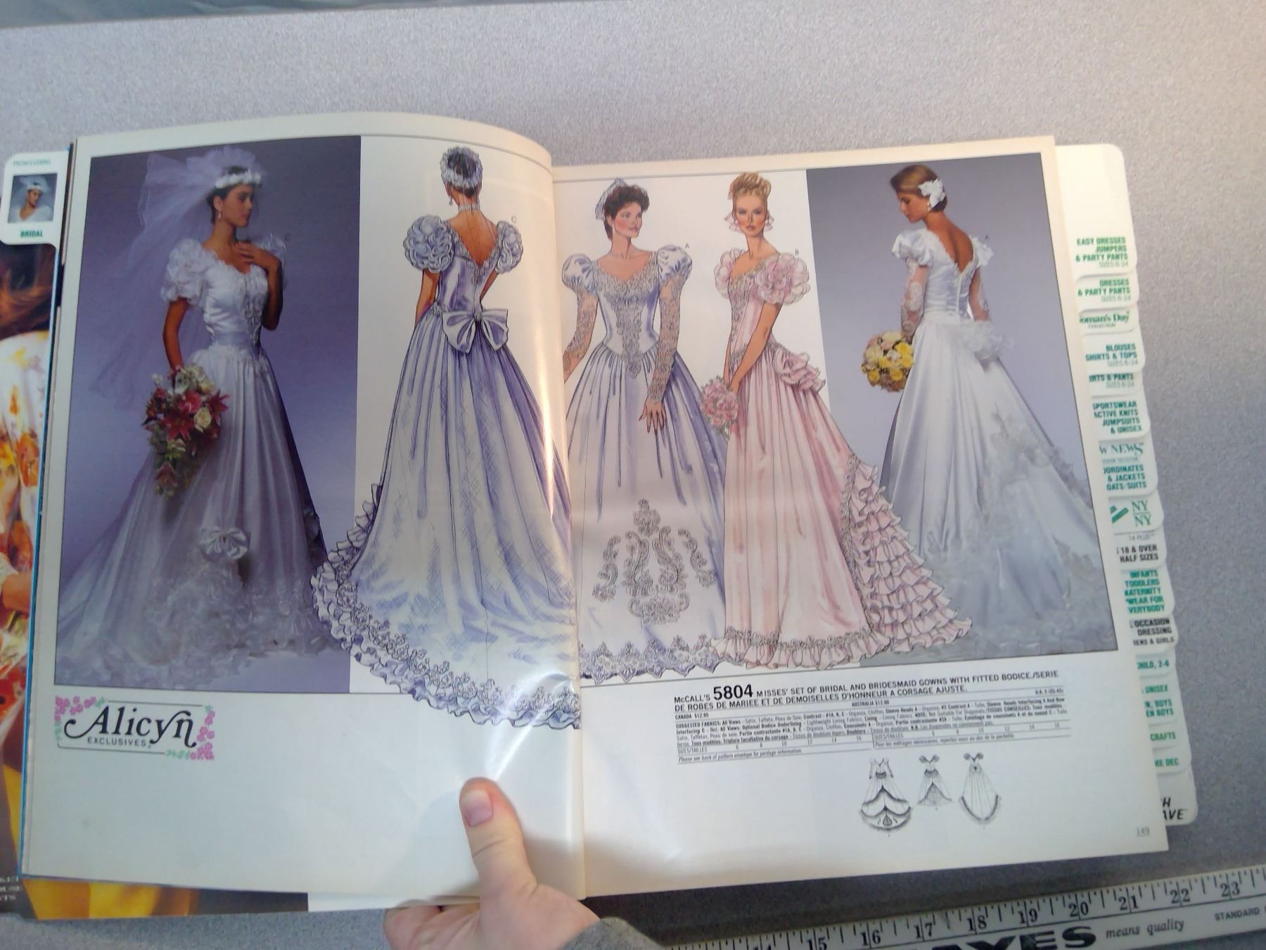 211. McCall’s Sewing Patterns Catalogue Spring 1992 Schmalz Auctions