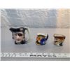 Image 1 : 283. Toby mugs (pirate with patch,2 others) made in Japan (3)