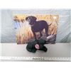 Image 1 : 318. Tin sign of Black Lab and Classic Critter Black Lab, 1984