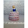 Image 2 : 369. Half doll dresser jar, marked “hand painted”