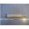 Image 4 : 380. Lot of rolling pins, 2 wood, one marble