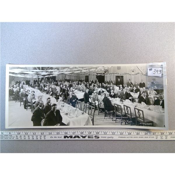 393. Sask Newspaper Editors   12th Annual dinner Oct 5, 1928