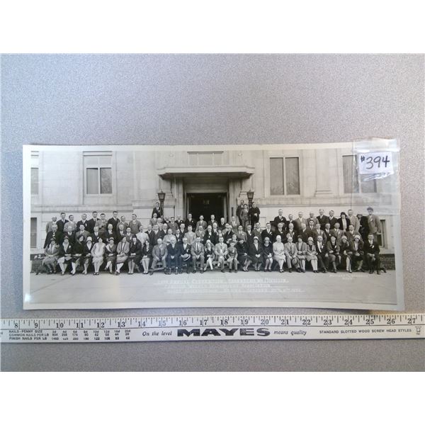 394. Canadian Weekly Newspaper 13th Annual Convention Oct 3, 1929