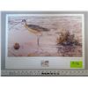 Image 1 : 396. Print by Thomas Quinn, “Tide Walk Curlew”, 1995, artist signed, #283/395