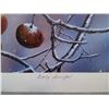 Image 3 : 397. Print by J. Vandenbrink, “Early Snowfall”, 1997, artist signed, #13/350