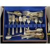 Image 2 : Box of silverplate cutlery