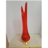 Image 2 : Orange vase - 23" high