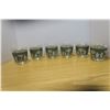 Image 1 : Set of 6 1950's short glasses