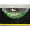 Image 4 : Green depression glass bowl