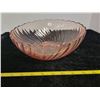 Image 1 : Pink depression glass bowl