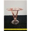 Image 1 : Pink vase depression glass