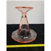 Image 4 : Pink vase depression glass