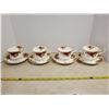Image 1 : 4 cups & saucers - old country rose